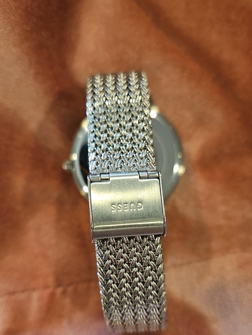 Guess Silver Rhinestone Watch EUC - Picture 6 of 9